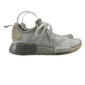 Adidas NMD R1 Sneaker Womens 7.5 Crystal White Athletic Fashion Lightweight Shoe